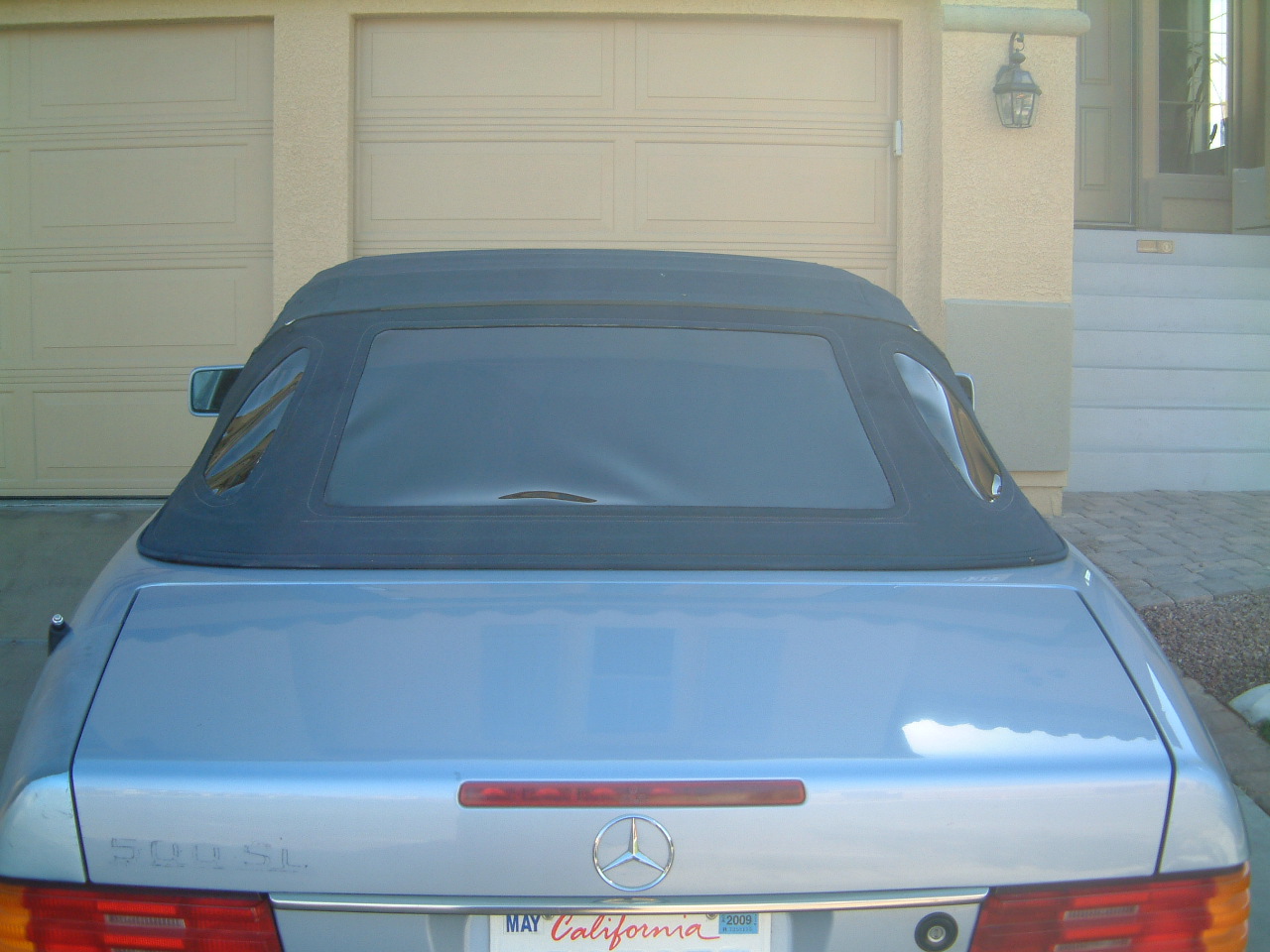 Mercedes Benz SL500 500SL SLR SL Custom Benz Roadster Tinted Plastic Window Kit